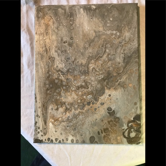 Gold Laced Stone.   Kim Hansen One of a kind - Picture 1 of 7